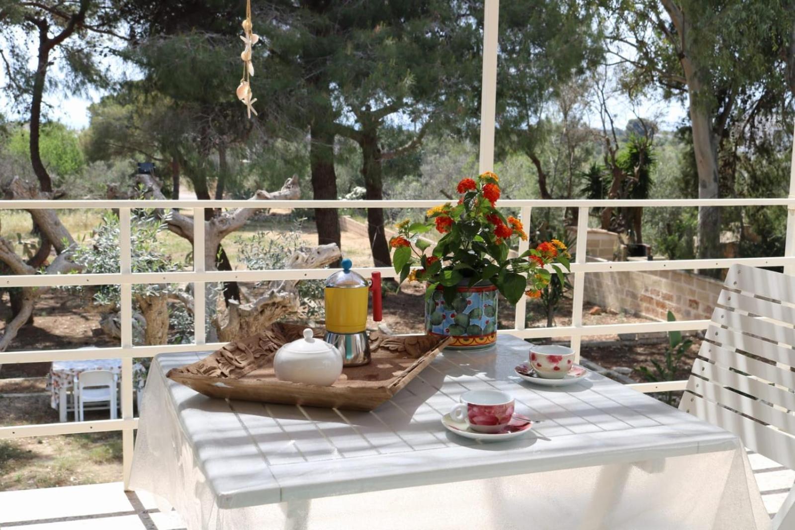 Villa Maria In Puglia Con Pineta Vicino Al Mare Torre Suda Exterior foto